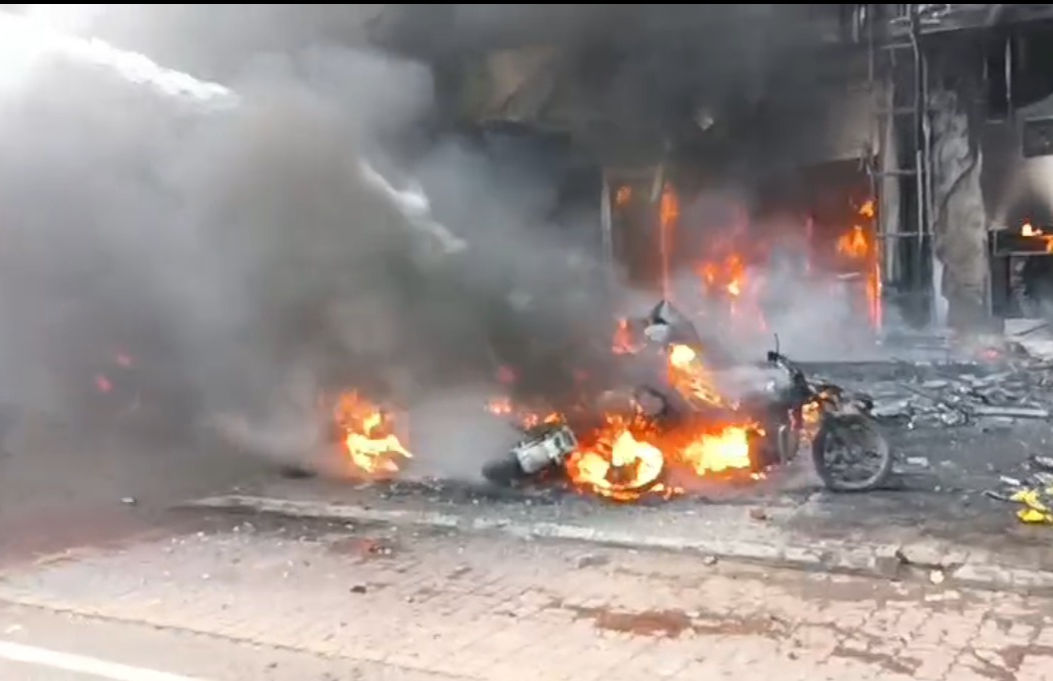 Fire breaks out at gym in Ahmedabad’s Shangrila-2 arcade, several rescued, vehicles gutted