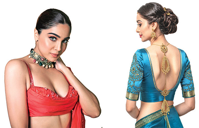 ફિગરને ફીટ થાય તેવાં પહેરો ડિઝાઈનર બ્લાઉઝ