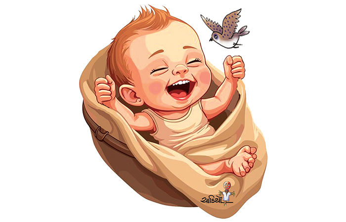 ચંદના ચકલીબાઈ અને બાબો                                        .