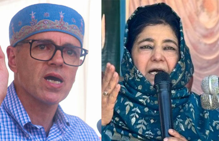 Omar Abdullah, Mehbooba Mufti trailing after first round in J&K