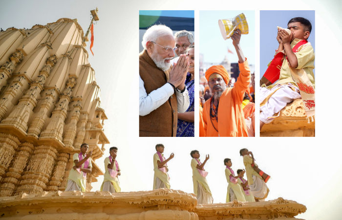 PM મોદીની અધ્યક્ષતામાં સોમનાથ ટ્રસ્ટની બેઠક પૂર્ણ, બાદમાં ઓમકાર મંત્રના જાપ કરી ડ્રોન શૉ નિહાળ્યો