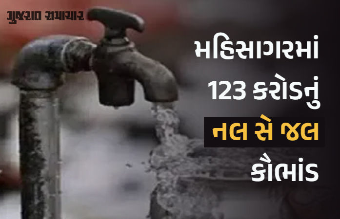 મહિસાગરમાં 123 કરોડનું નલ સે જલ કૌભાંડ: 12 મુખ્ય આરોપીમાંથી એક ઝડપાયો