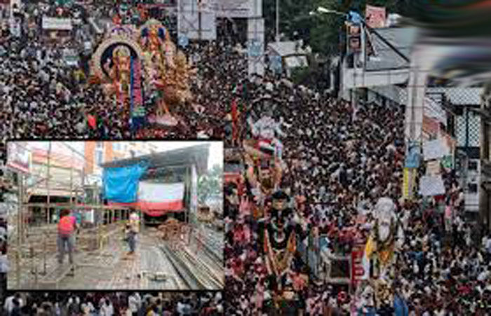 ગણેશ મંડપો માટે રસ્તા પર ખાડો ખોદવા સામે 15 હજારનો દંડ