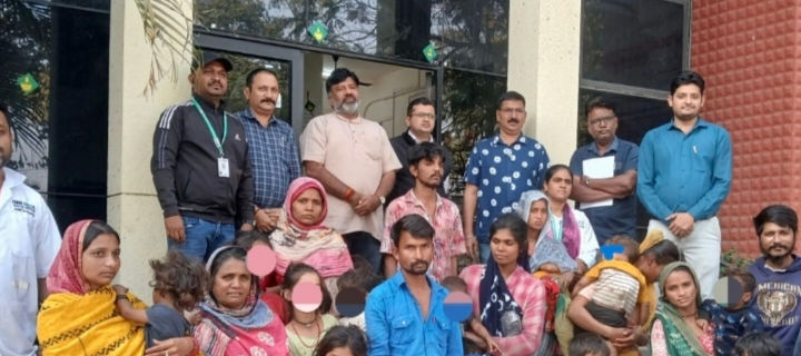 ઉત્તરાયણ દરમિયાન ચારરસ્તા સહિતના સ્થળે ભીખ માગતા 16 બાળકનું રેસ્ક્યૂ
