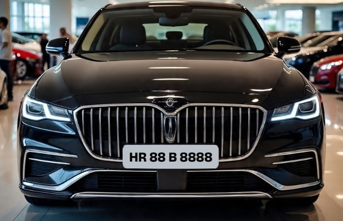 શોખ બડી ચીજ હૈ: કારના નંબર  'HR 88 B 8888' માટે ચૂકવ્યા રૂ.1.17 કરોડ, દેશનો સૌથી મોંઘો VIP નંબર