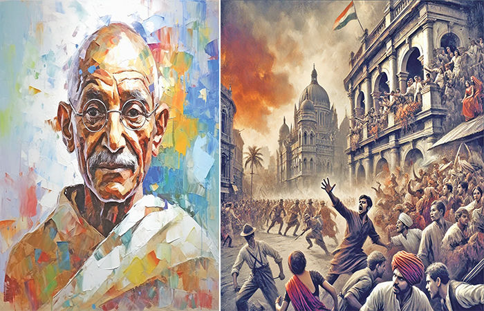 ખુદ કે ટુકડે ટુકડે કર કે, કર બૈઠે બંટવારે લોગ ખુદ કી સારી ખુશિયાં બેચ, લે આયે હૈં નારે લોગ