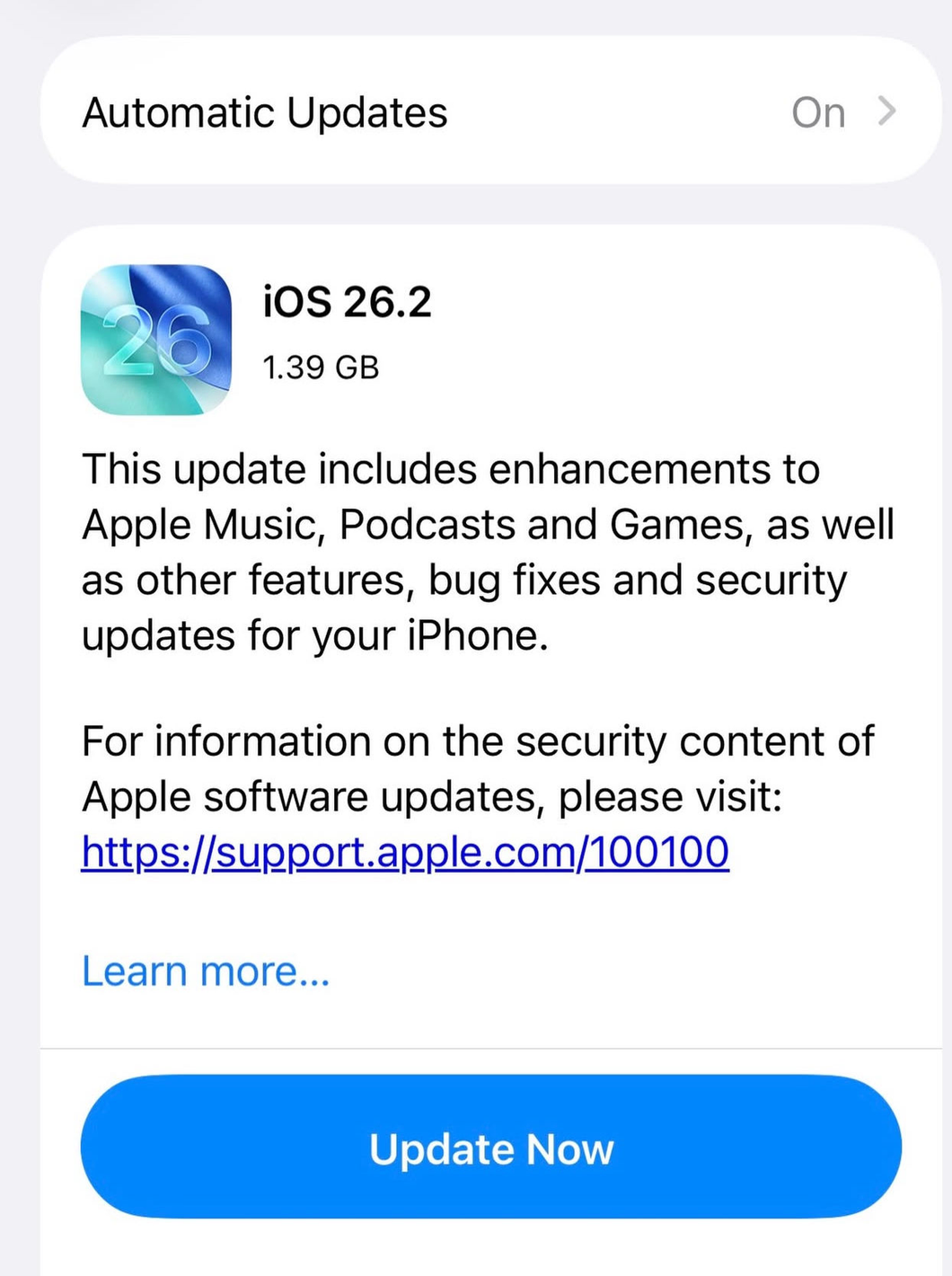 Apple iOS 26.2 રિલીઝથી યુઝર્સમાં ગૂંચવણ, 18.7.3 ક્યાં ગયું?