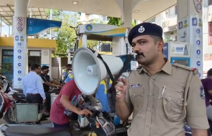 Fuel shortage rumours triggers panic in Vadodara, police steps in to control crowd