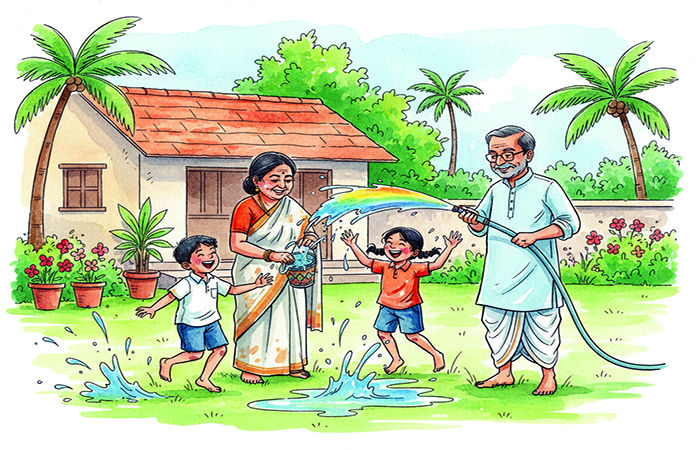 જવાબદારી વિના પરિવારનો આનંદ લૂંટવાની મઝા