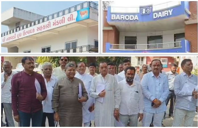 બરોડા ડેરીની ચૂંટણીમાં ભાજપ-કોંગ્રેસ વચ્ચે 'ઈલુ ઈલુ'?: છોટાઉદેપુરની 4 બેઠકો બિનહરીફ કરવા 'સેટિંગ'ના ખેલની ચર્ચા