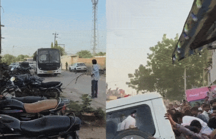 VIDEO: બોટાદના હડદડની ખેડૂત મહા પંચાયતમાં મહાસંગ્રામ: પોલીસ પર પથ્થરમારો, અનેકની અટકાયત