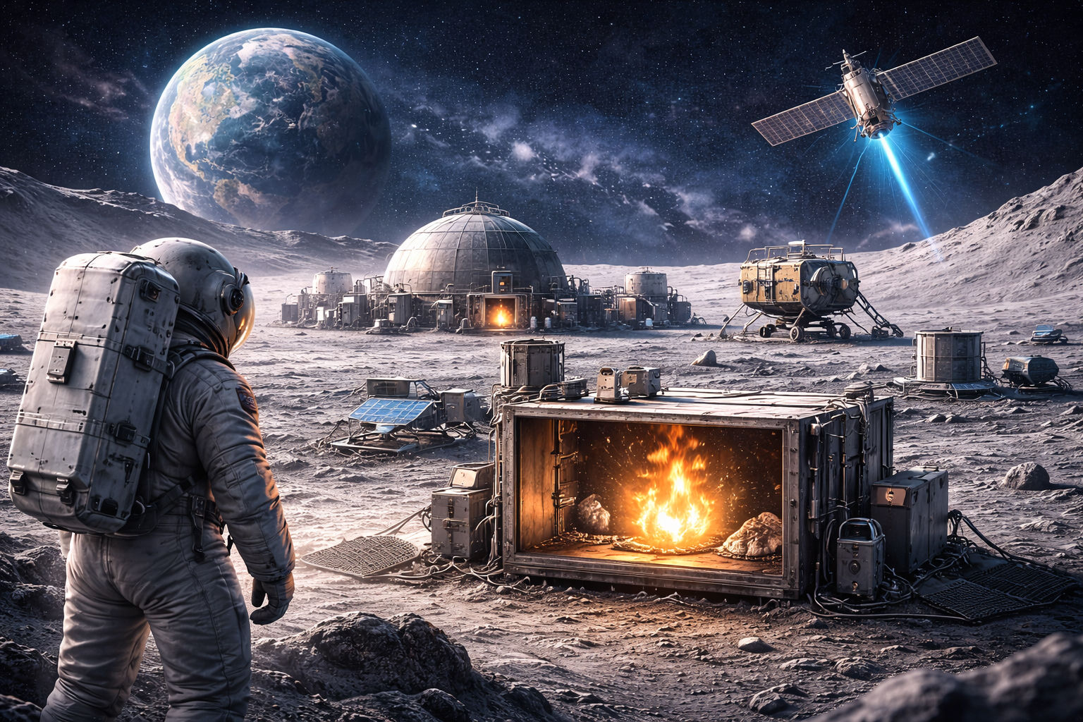 ચંદ્ર પર આગ સળગાવશે NASA, જાણો કેમ કરવામાં આવી રહ્યો છે આ પ્રયોગ...