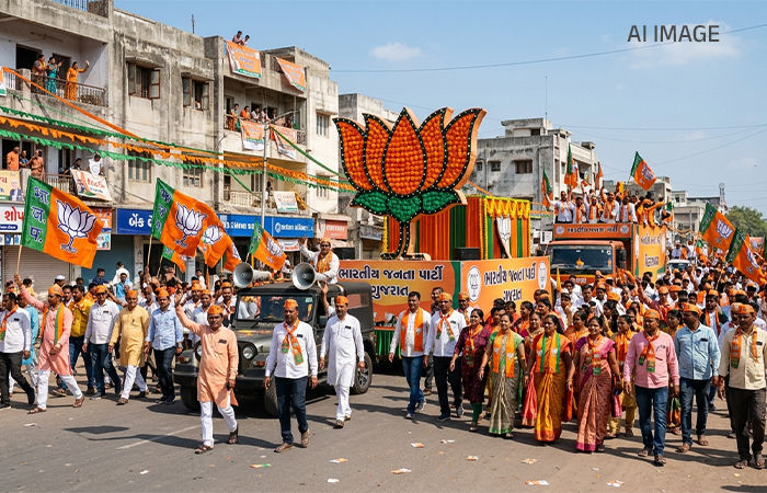 સ્થાનિક એકમની ચૂંટણી: છોટા ઉદેપુર માટે ભાજપે ઉમેદવારો જાહેર કર્યા, મોડી રાતે લિસ્ટ જાહેર