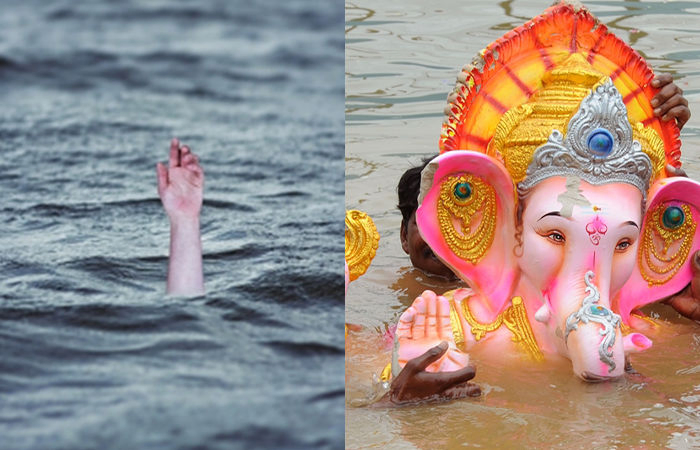 Rajkot: Man, nephew drown during Ganesh idol immersion