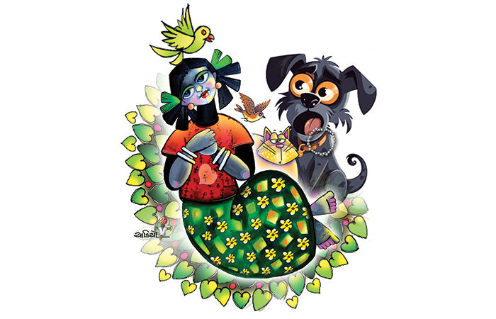 વામિકાનું ઝાંઝરિયું                  .