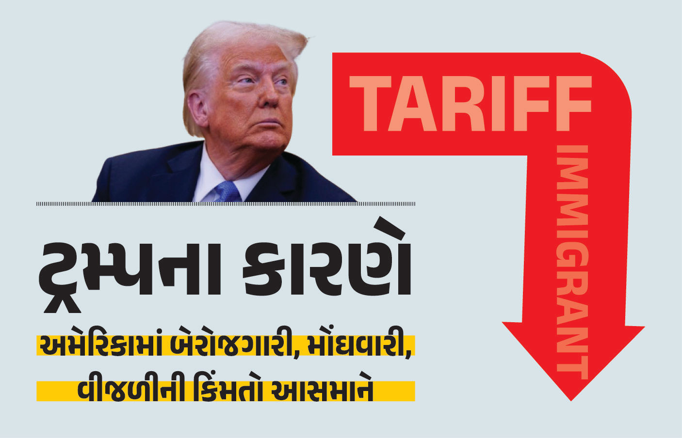 ટ્રમ્પના કારણે અમેરિકાની અધોગતિ, બેરોજગારી-મોંઘવારી વધી, વીજળીની કિંમતો આસમાને