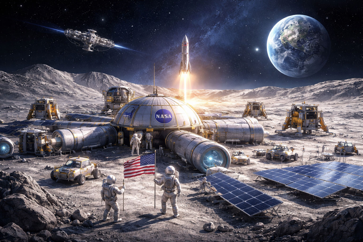 ચંદ્ર પર $20 બિલિયનનો બેઝ બનાવશે NASA: જાણો શું છે સંપૂર્ણ પ્લાન…