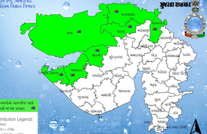 ગુજરાતમાં કમોસમી વરસાદની આફત, અપર એર સર્ક્યુલેશનને કારણે આગામી ત્રણ દિવસ માવઠાની શક્યતા