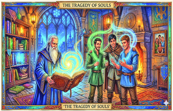 THE TRAGEDY OF SOULS                            .