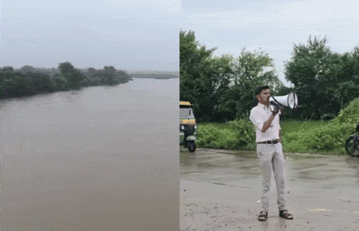 VIDEO: સાબરમતી નદીનું જળસ્તર વધતા ધોળકાના 20થી વધુ ગામમાં એલર્ટ, માઈકથી અપાઈ ચેતવણી