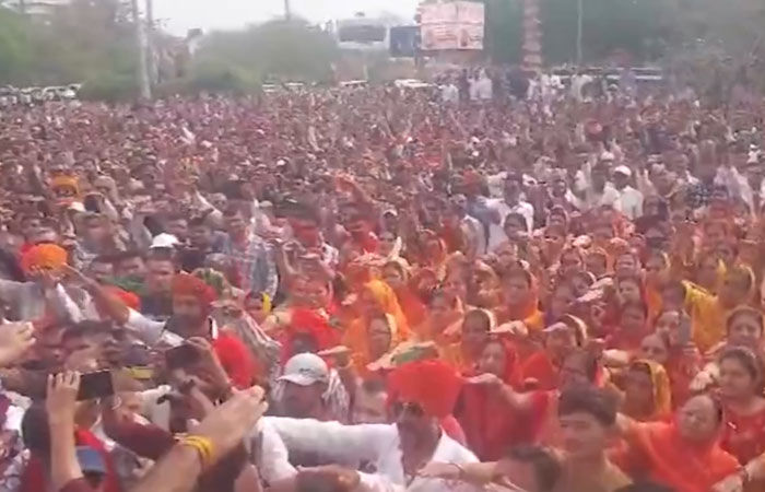 Padminiba Vala faints in ‘mega rally’ organised by Kshatriya leaders