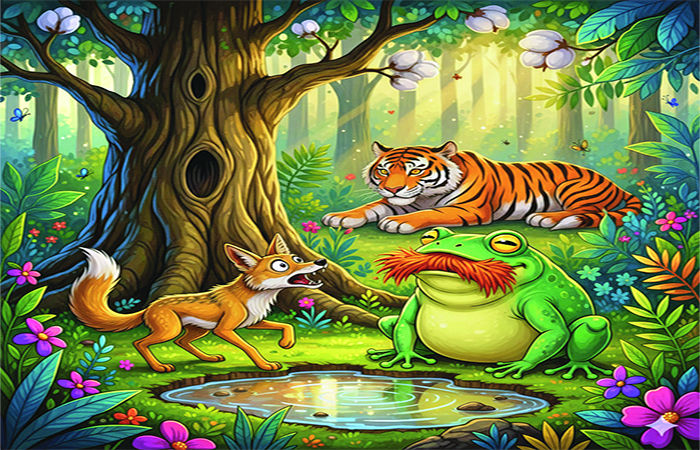 The Frog Who Outsmarted a Jackal