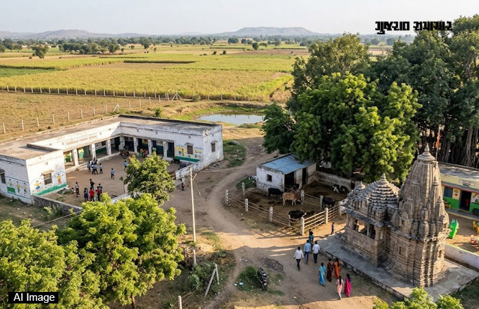 મહેસાણામાં ચોંકાવનારી ઘટના : શાળા મંદિર અને ગામનો વિસ્તાર વેચી માર્યો, બે NRI સહિત 14 સામે ગુનો