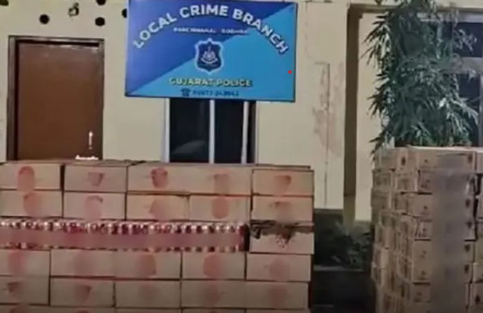 ₹2.15 cr liquor seized in Panchmahal, border security under scanner