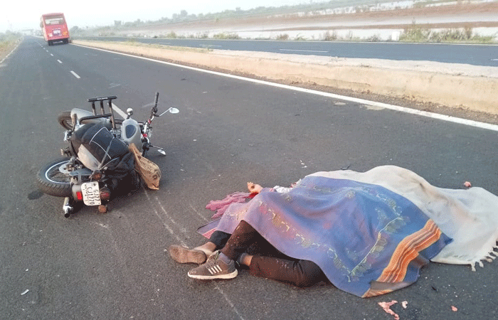 ધંધુકાના ફેદરા નજીક, એસ.ટી.-બુલેટ વચ્ચે અકસ્માત સર્જાતા પિતા-પુત્રના કરૂણ મોત