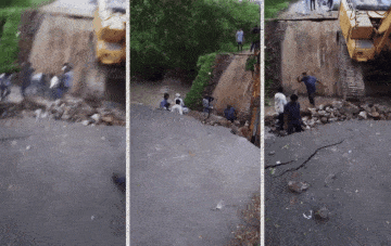 VIDEO: ગંભીરા બાદ જૂનાગઢમાં બ્રિજ તૂટ્યો, માંગરોળના આજક ગામે રિપેરિંગ કરતી વખતે બની ઘટના