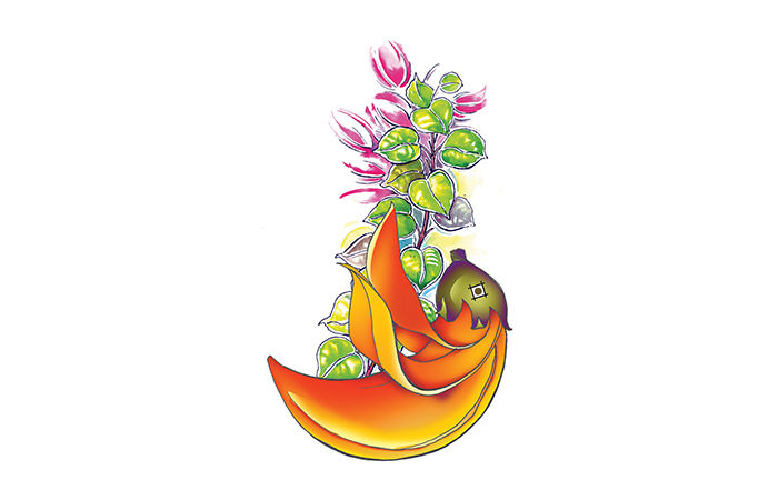 વસંતની ડાળી ઉપર ગ્રીષ્મની ઉષ્ણતા