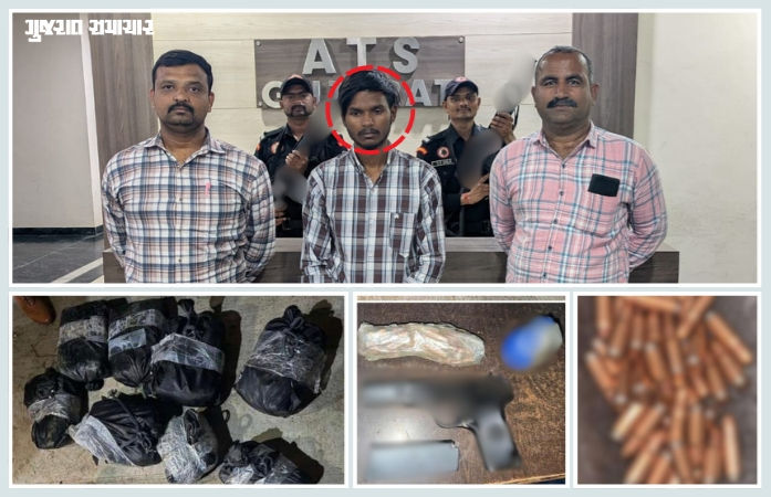 ગુજરાત ATSની મોટી કાર્યવાહી, પંજાબનો વોન્ટેડ આતંકી અને ડ્રગ સ્મગલર અમદાવાદથી ઝડપાયો