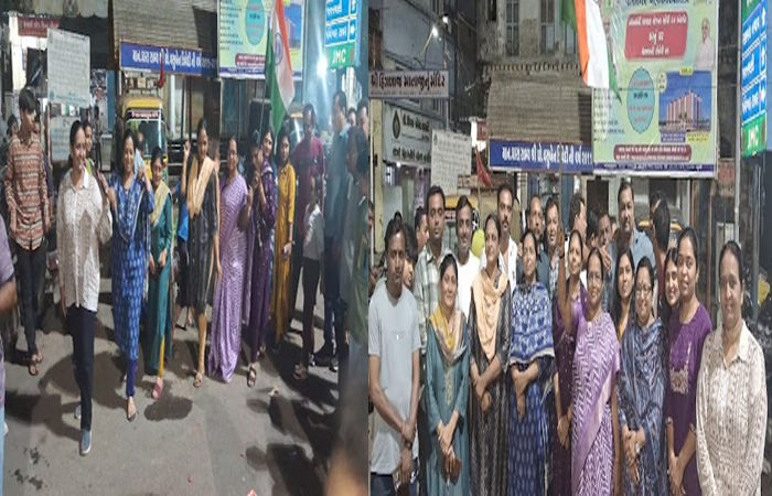 નવી મુંબઈમાં ગઈકાલે રમાયેલા વુમન્સ વર્લ્ડ કપમાં ભારતીય મહિલા ક્રિકેટ ટીમની ભવ્ય જીતનો જશ્ન જામનગરમાં પણ મનાવાયો