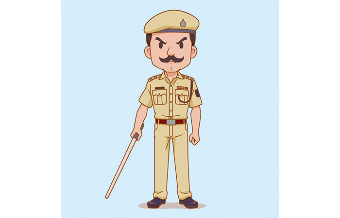 ખેલૈયા રમે દાંડિયા સાથે, પોલીસ ભમે દંડુકા સાથે