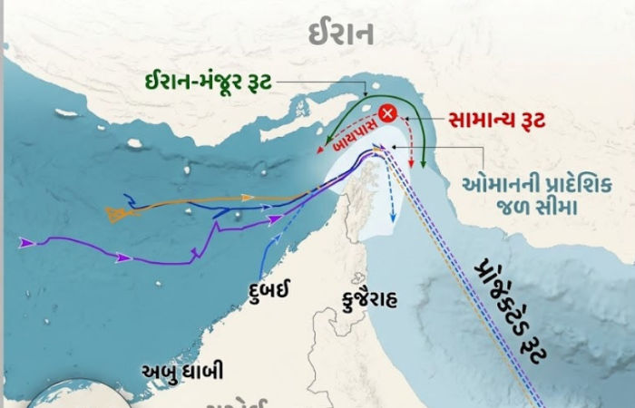 હોર્મુઝમાં ઈરાનની પકડ નબળી? ભારતનું જહાજ નવા રસ્તેથી સુરક્ષિત પસાર, જાણો શું છે મામલો