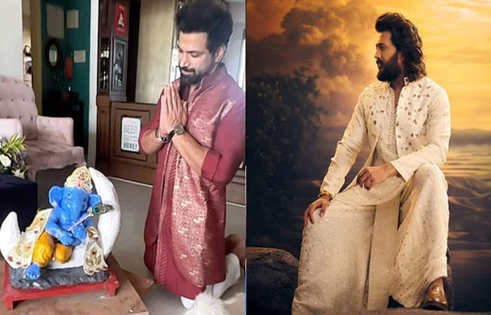 ગણેશ ઉત્સવમાં 'હેન્ડસમ' દેખાવું હોય તો અપનાવો આ સેલિબ્રિટી લૂક, લોકો જોતાં જ રહી જશે