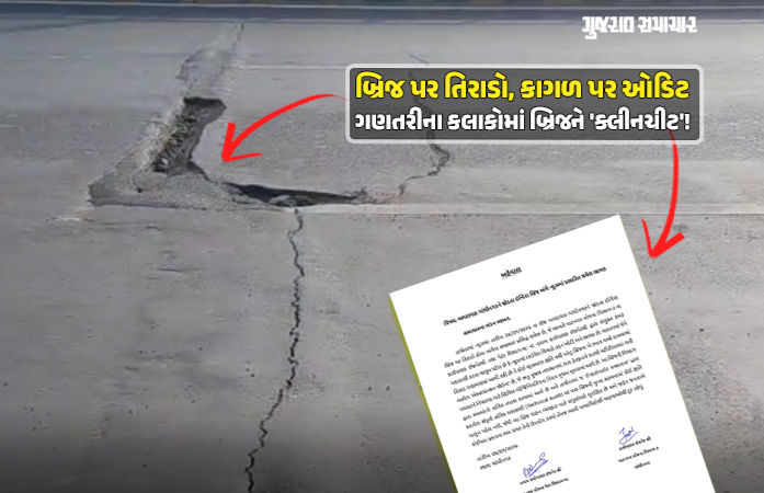 અમદાવાદ: ઈન્દિરા બ્રિજની તિરાડો 'ભ્રામક' કે તંત્રનું 'પાપ' છુપાવવાનો પ્રયાસ? જનતાએ માંગ્યો ટેકનિકલ રિપોર્ટ