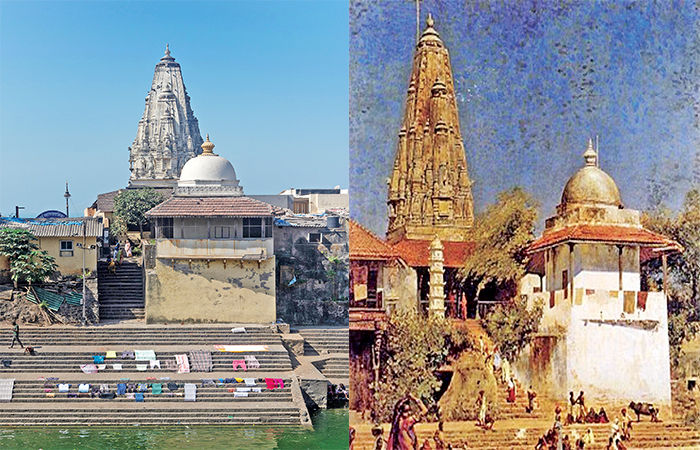 બાણગંગા પ્રાચીન મંદિર સંકુલ                         .