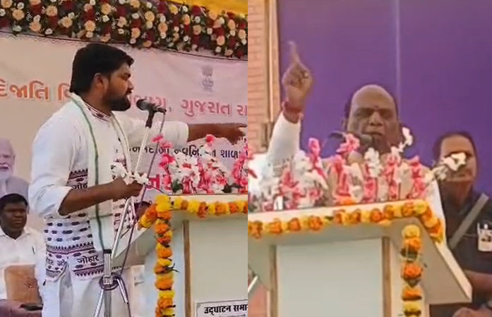 'મને આમંત્રણ કેમ નથી મોકલ્યું...' ચૈતર વસાવાએ અધિકારીઓને તતડાવ્યા, હાજર મનસુખ વસાવાએ કર્યો વળતો પ્રહાર