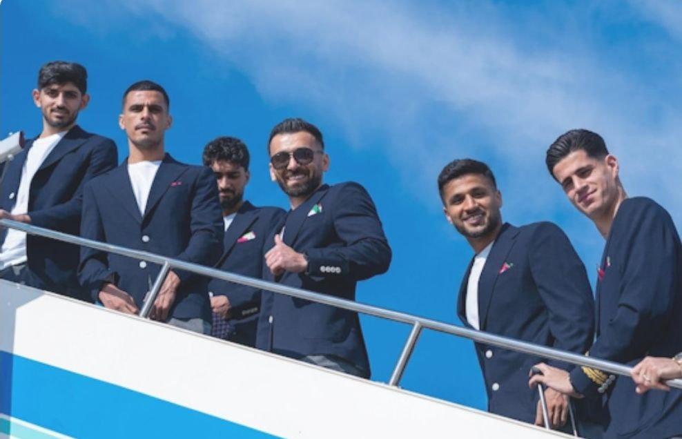 Iran football team leaves handwritten note calling for peace after Belgium draw