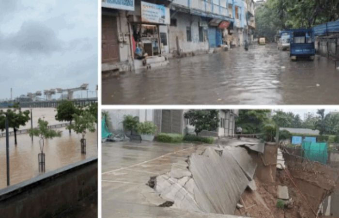 Ahmedabad receives over two inches of rain, waterlogging reported at 300 locations