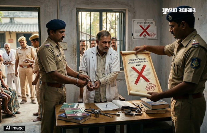ગુજરાતમાં છેલ્લા 3 વર્ષમાં 2724 ઝોલાછાપ ડૉક્ટર ઝડપાયા, 169 પાસે તો ડિગ્રી જ નકલી