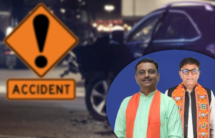 BJP MLA, district secy injured in Rajkot road accident