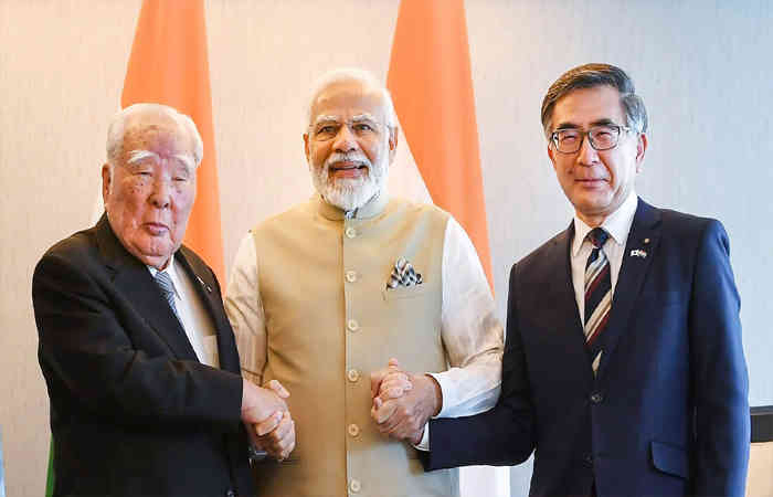 જાપાનીઝ કંપનીઓના CEOs બન્યાં PM મોદીના ચાહક, સુઝુકીના યોગદાનને કર્યું યાદ