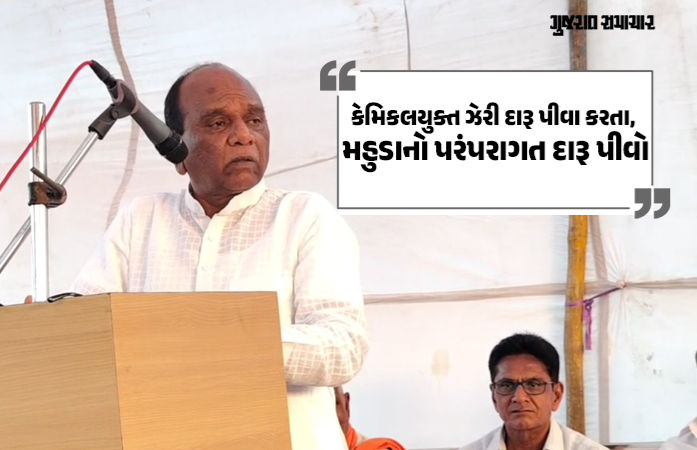 'કેમિકલયુક્ત દારૂ પીવા કરતાં મહુડાનો દારૂ બનાવીને પીવો..' ભરૂચના સાંસદ મનસુખ વસાવાની વિવાદિત સલાહ