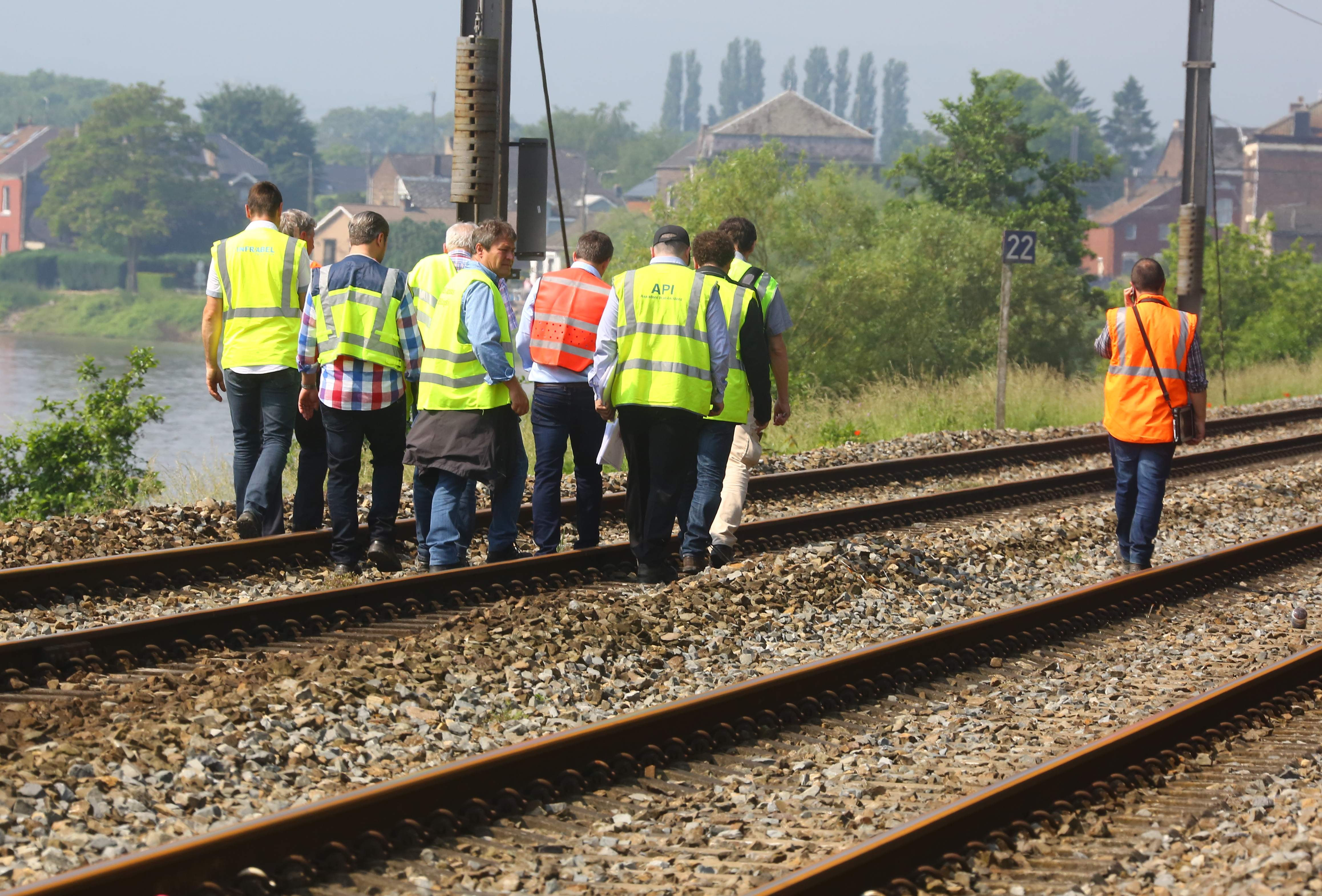 Several killed after train and school bus collide in Belgium