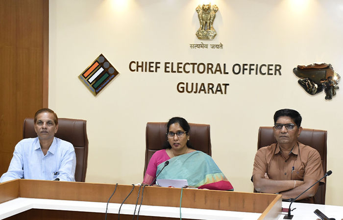 Statewide vigilance as election nomination filing begins today in Gujarat