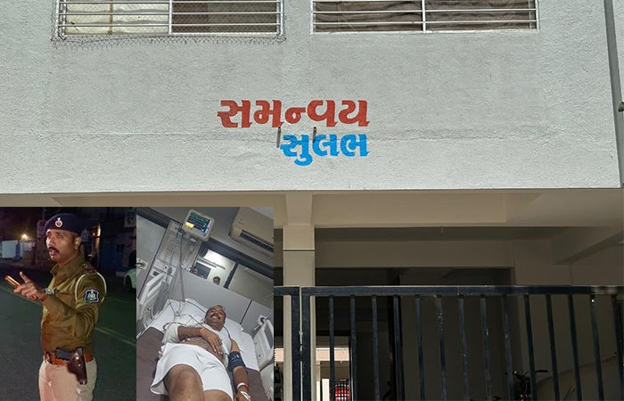 ભેદી ફાયરિંગમાં પીએસઆઇ અને તેની મહિલા મિત્ર ઘાયલ