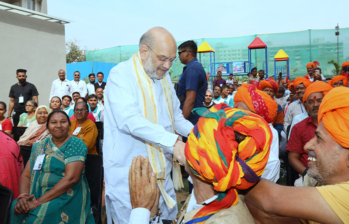 Home minister Amit Shah cuts short Gujarat visit