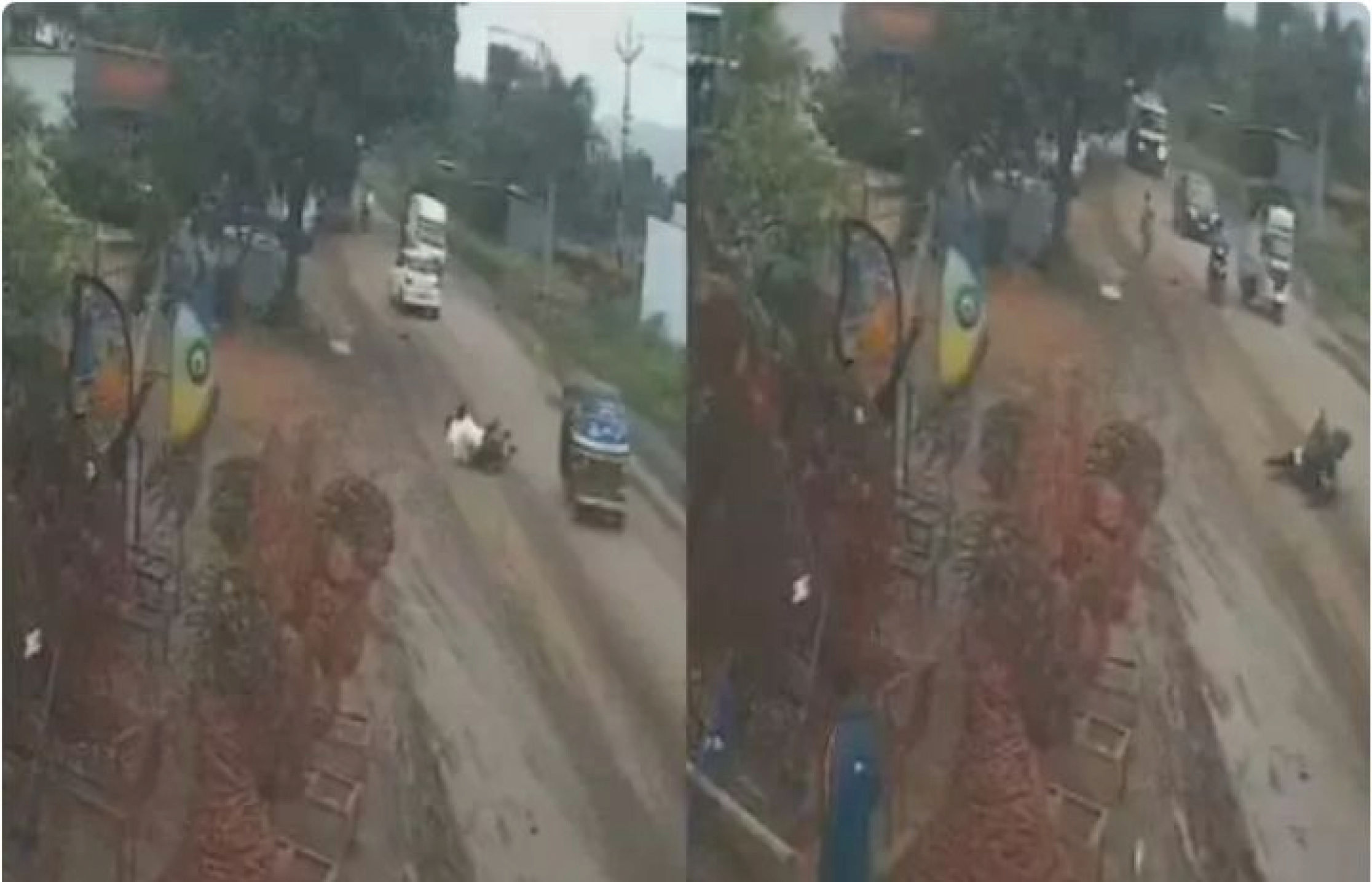 VIDEO : રસ્તા પર એક જ જગ્યા પર 3 કલાકમાં 10 અકસ્માત: પૂણેમાં તંત્રના પાપે પ્રજા પરેશાન